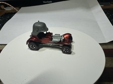 Vintage Hot Wheels Redline 1969 Red Baron Red w/ Black Interior