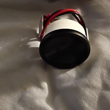 2 116 Universal Digital Volt Gauge Red Leds Black Bezel Lifetime Warranty