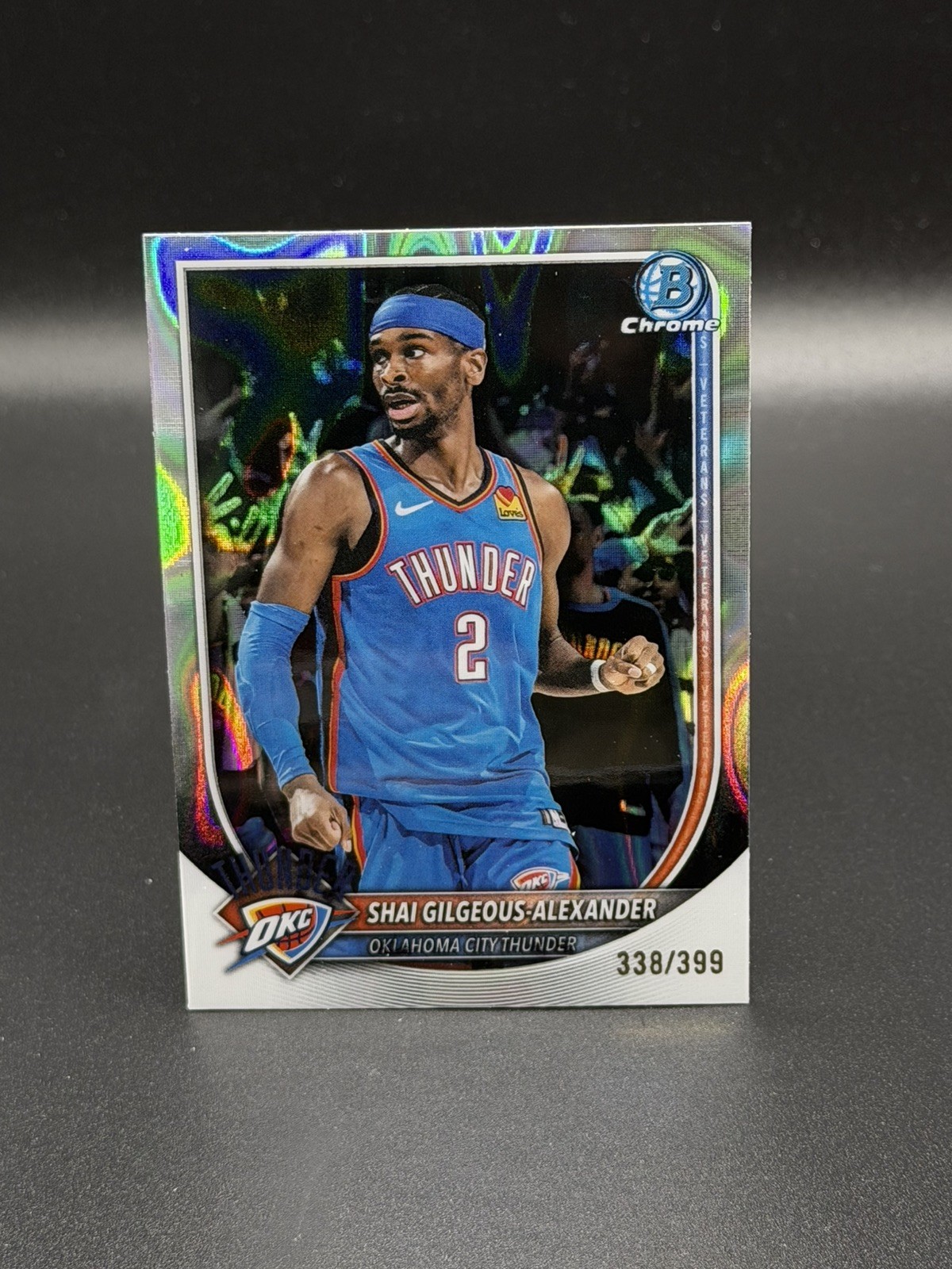 2025-26 Bowman Shai Gilgeous-Alexander Lava  Refractor /399 BCV-106🔥🏆