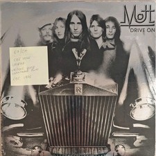 Mott Drive On Vinyl Record LP EX/G+ CBS69154 1975