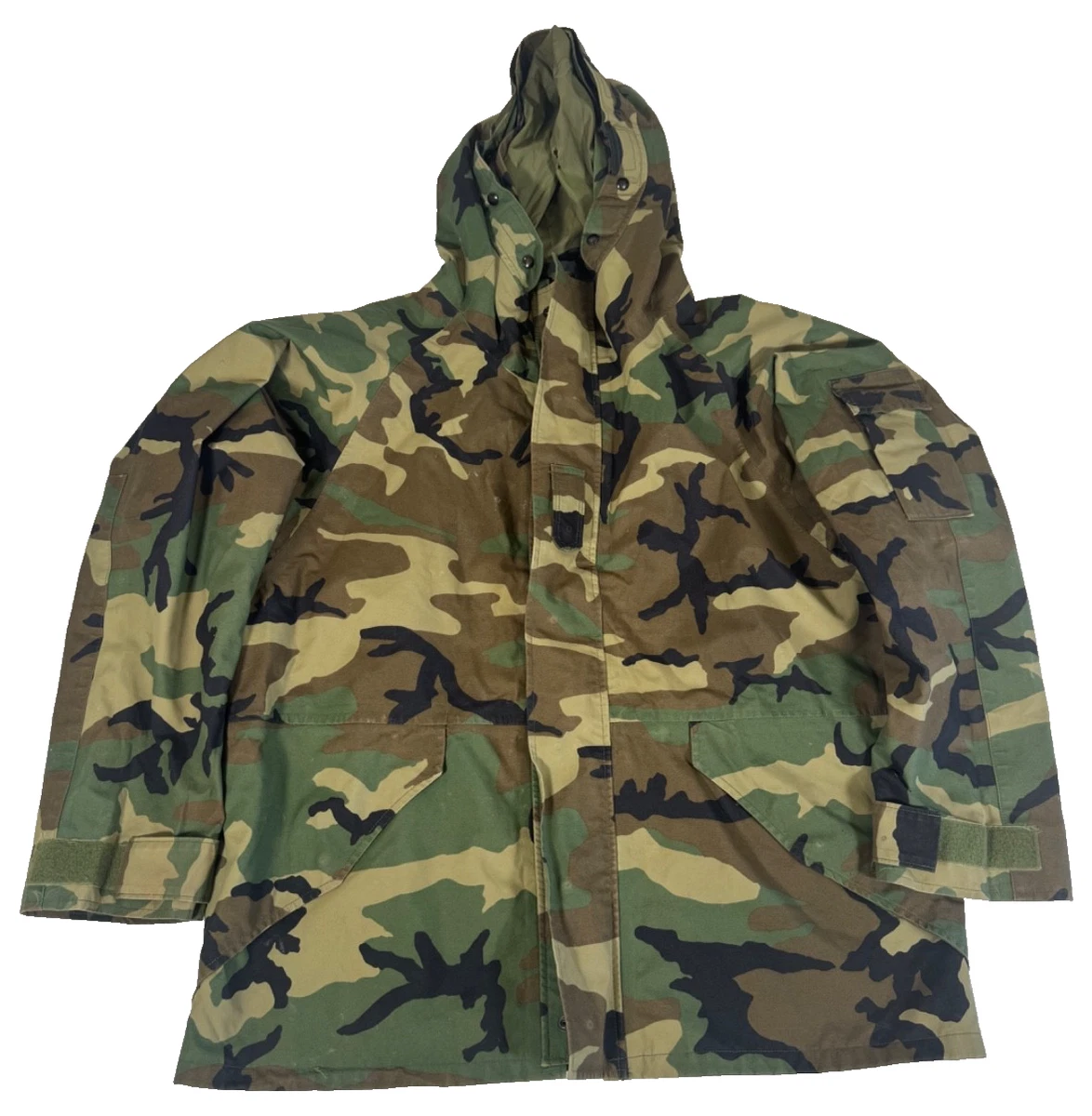 G.I. TYPE WET WEATHER PARKA ウッドランドカモ MED wet weather parka products for sale | eBay