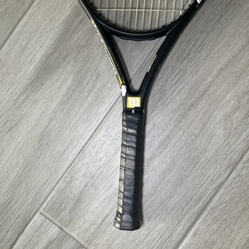 Wilson Hyper Hammer Carbon 5.3 Tennis Racket 110 Sq In Head Oversize 4-3/8" Grip - Picture 3 of 11