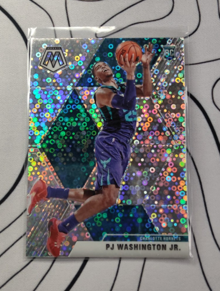 PJ Washington Jr. 2019-20 Panini Mosaic #213 Fast Break Disco