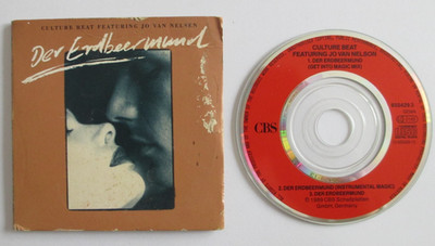 Culture Beat Featuring Jo Van Nelsen   Der Erdbeermund  3'' CD Single