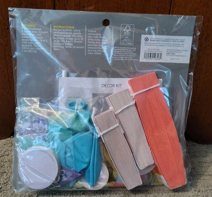 Kit de fiesta Spritz - Variedad de globos y decoraciones de fiesta - Nuevo - ¡OFERTA! Foto 2 de 3