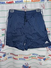 VTG 90s Adidas Blue Shorts Mens M Soccer/ Athletics