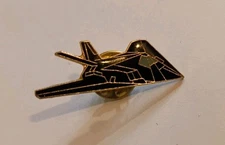 Pin's Military Stealth Airplane F-117 USA