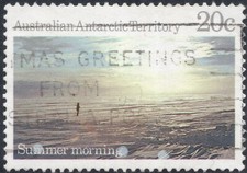 1987 Australian Antarctic Territory (AAT), 20c Summer Morning VF Used  SG 67
