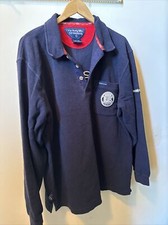 Vintage 90s Terry Cloth Rugby Shirt Polo