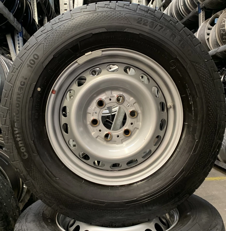 4 Orig Mercedes-Benz Sommerrräder  225/75 R16 121/120R Sprinter W907 W910 Camper - Bild 2 von 3