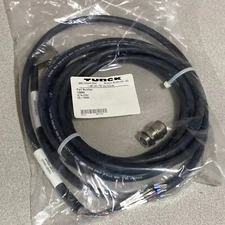 NEW TURCK 13080 CABLE ASSEMBLY ID NO. U2-16494 SEALED Bag 300V E90298 Ll91737