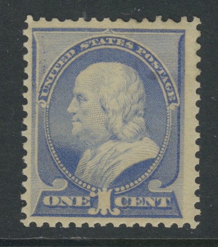 US, #212 1 Cent Ultramarine Mint Hinged - Beautiful Stamp - 第 1/2 張圖片