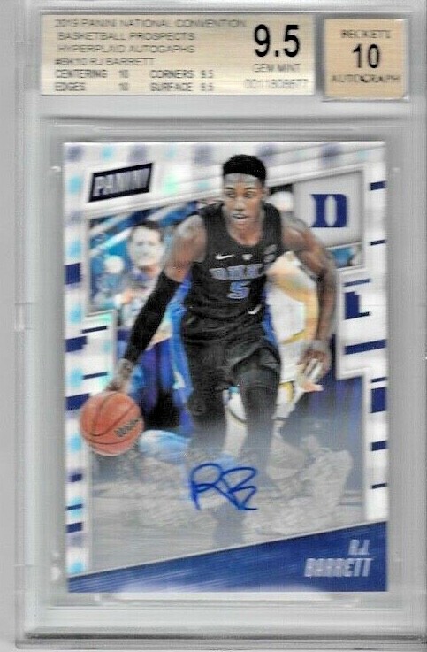 その他 PANINI CONTENDERS RJ BARRETT RC AUTO 2019/20 Panini National Convention RJ Barrett Auto RC Contenders 1