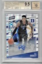 2019/20 Panini National Convention RJ Barrett Auto RC Contenders 1/1 BGS 9.5 !