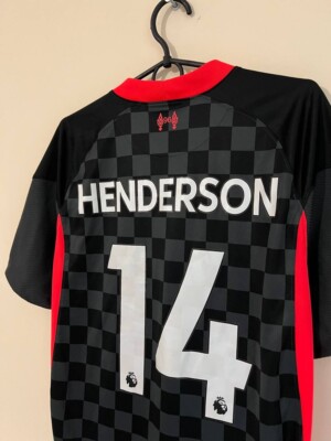 リバプールFC Henderson 14 Dri-FIT M LIVERPOOL 2020 2021 THIRD HENDERSON #14 FOOTBALL SHIRT
