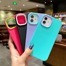 Slim Candy Color Shockproof Case Rugged Cover For iPhone 16 15 14 13 12 Pro Max