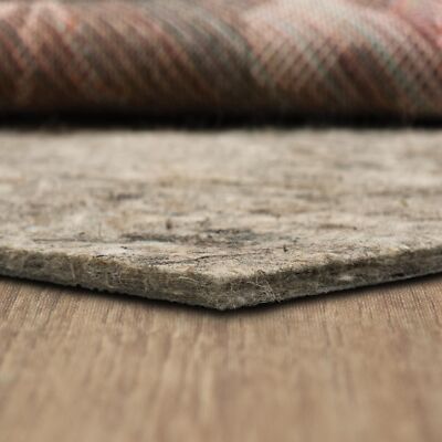 Mohawk Home 2' x 20' Non Slip Rug Pad Gripper 1/2 Thick Dual Surface Felt + R...