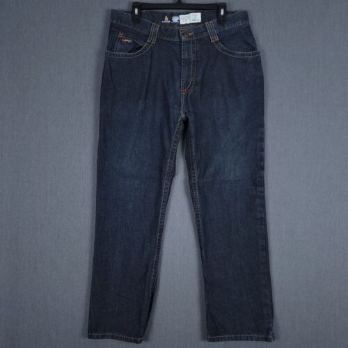 LAPCO FR Jeans Mens 34x30 Blue Flame Resistant St… - image 1