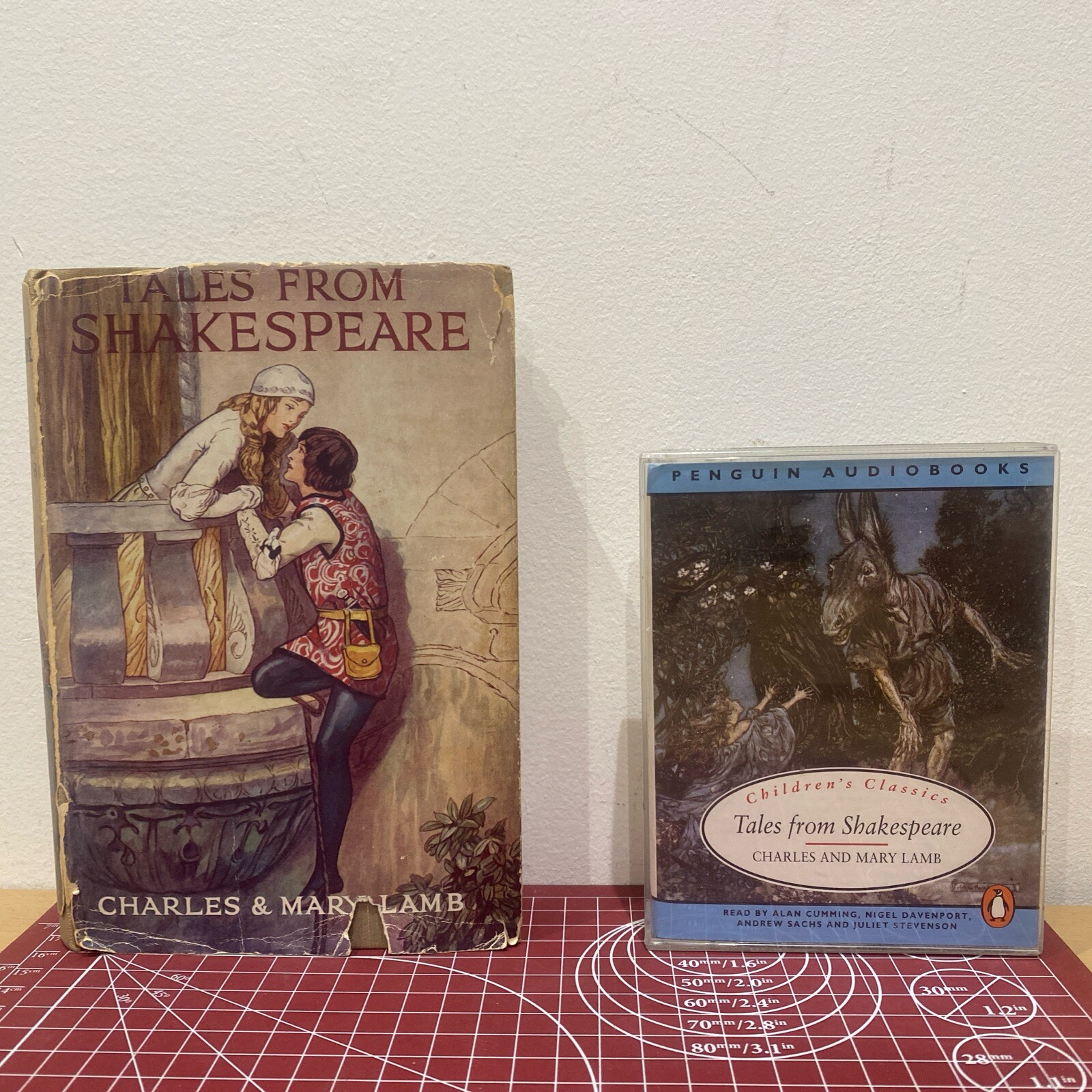 Tales From Shakespeare Charles & Mary Lamb Book & Audiobook Cassette