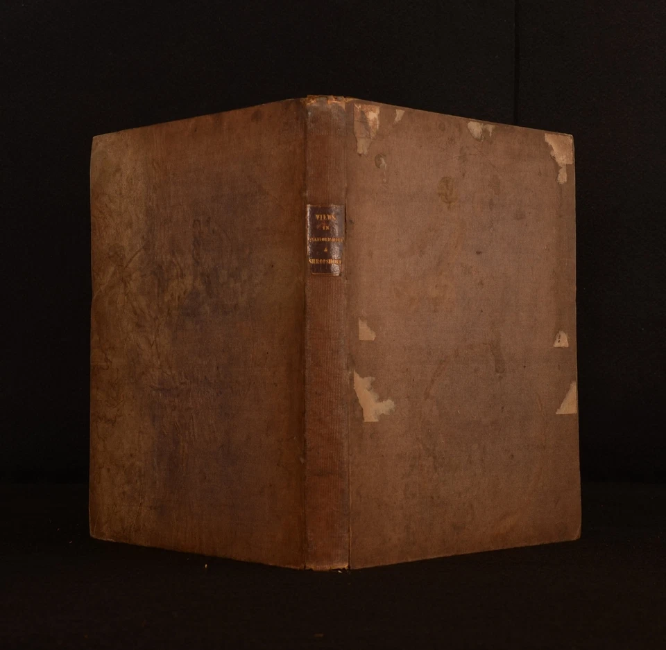 1830 Picturesque Views Staffordshire and Shropshire F Calbert T Radclyffe W West - Image 2 of 4