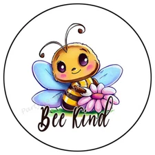 BEE BE KIND ENVELOPE SEALS LABELS STICKERS PARTY FAVORS