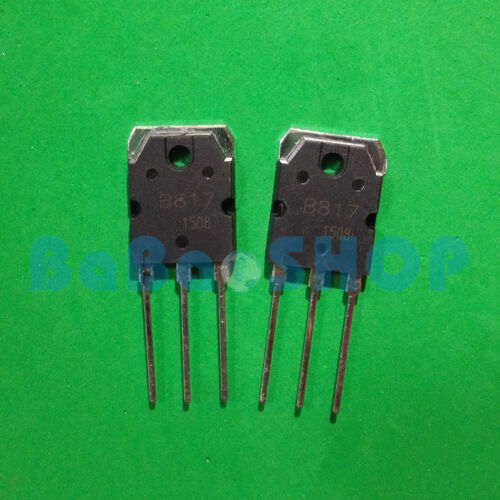 2pcs ~ 100pcs 2SB817 2SD1047 B817 D1047 PNP NPN Planar Silicon Transistors TO-3P - Picture 2 of 3