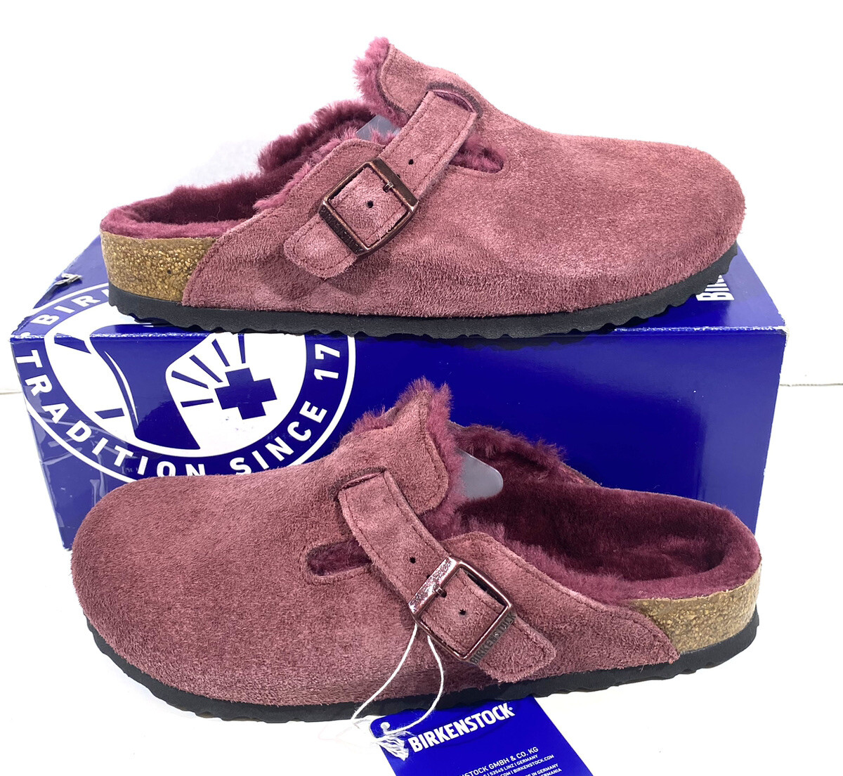 Educación escolar Mártir Alivio Birkenstock Boston VL/Fell Women's Size 9 (EU40)N Fit Maroon Suede Clogs BK-95 | eBay Educación escolar Mártir Alivio Birkenstock Boston VL/Fell Women's Size 9 (EU40)N Fit Maroon Suede Clogs BK-95 | eBay