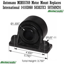 Automann MIH55769 Motor Mount Replaces International 14103060