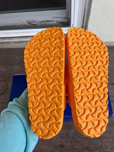 Birkenstock Honolulu EVA Womens Sandals Flip Flops Orange Sz EU 37 US 6-6.5 NWT - Picture 5 of 11