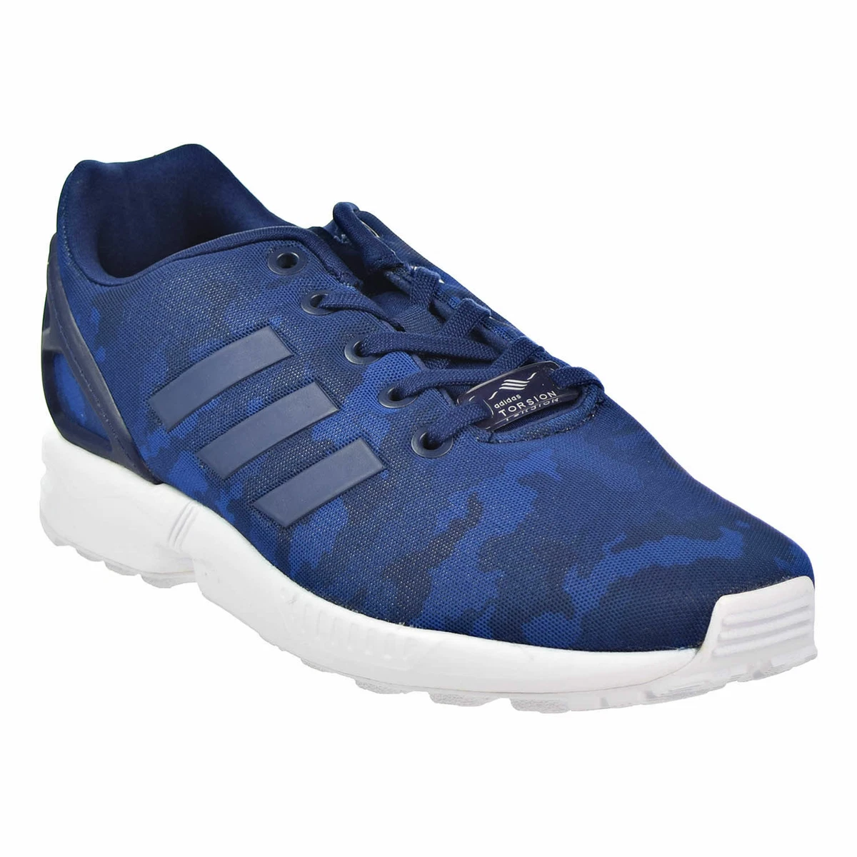 Injectie Penelope bord Adidas BB2416 ZX Flux J Big Kids Sneakers Blue/White #BR31 | eBay