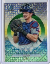 2020 Bowman Chrome Mega Box Dawn of Glory Green Refractors #DG10 Sam Huff #35/99