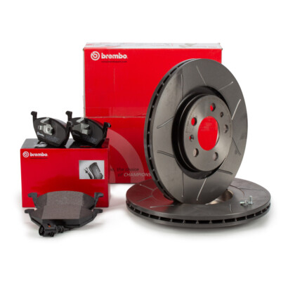 Brembo MAX LINE Bremsscheiben Ø 280mm Beläge Wako für AUDI A3 8L VW GOLF 4 vorne