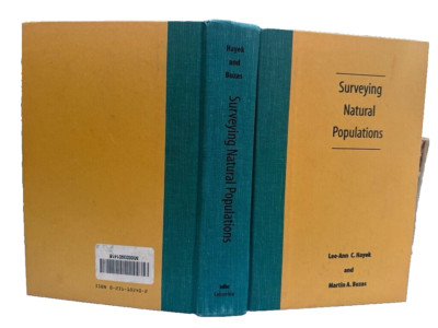 Surveying Natural Populations : Quantitative Tools...Hayek & Buzas- 1st ed. 1997