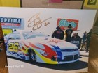 Bo Butner Ricky Bo Talledega Nights signed Prostock NHRA 810 Photo