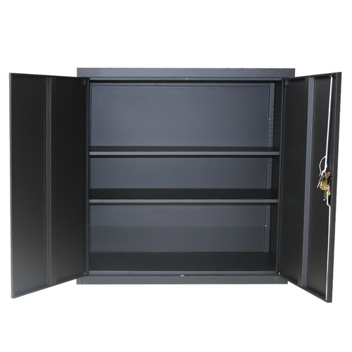 Metal Two Door Office Filing Cabinet 3/4/5 Layers Steel File Storage Cupboard UK - Picture 59 of 61