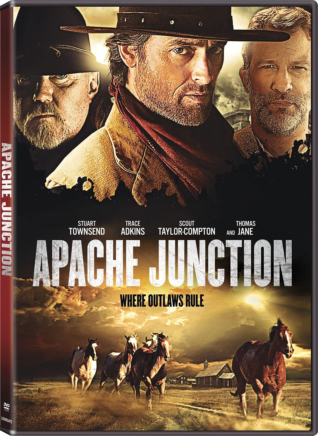 Apache Junction (DVD) Thomas Jane Stuart Townsend Trace Adkins Ed Morrone