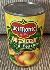 Diversion Safe Real Can Del Monte Sliced Peaches Kitchen Cupboard Hide Cash