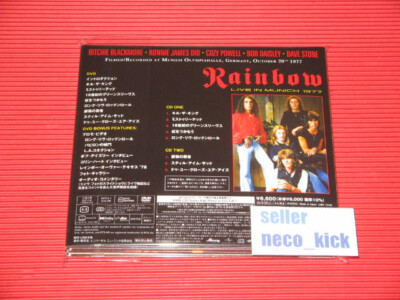 11B RAINBOW LIVE IN MUNICH 1977 JAPAN DVD+2 SHM CD SET | eBay