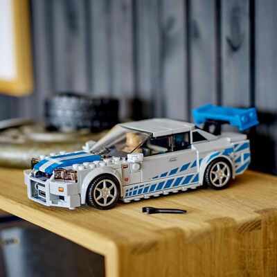 LEGO Toy Speed ​​Champion Fast & Furious Nissan Skyline GT-R (R34