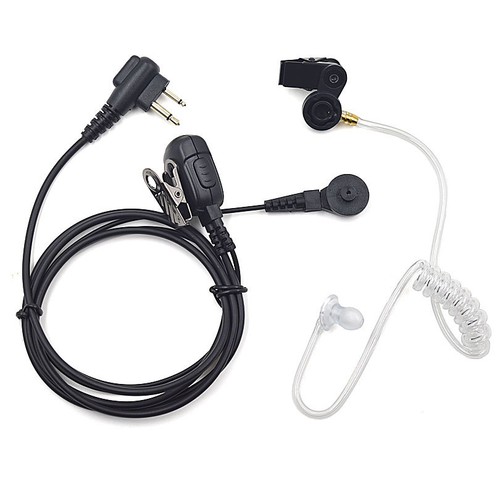 Police Earpiece Headset Mic for Motorola XTN446 DTR550 DTR650 SP10 SP20 SP50 - Picture 1 of 8