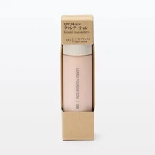 MUJI UV Liquid Foundation 30mL SPF40 PA++++ Light Natural Unscented