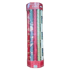 Artfaire Christmas Classics Vintage Wrapping Paper 8 Rolls 250 Sq. Ft. #32636 
