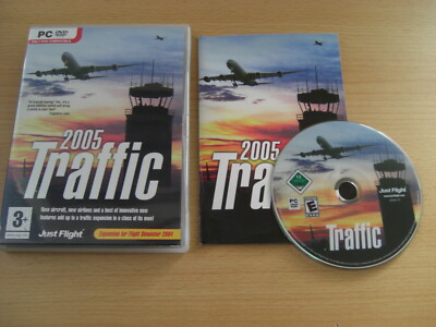 TRAFFIC 2005 PC DVD Rom Add-On Erweiterung Flugsimulator Sim 2004 FS2004