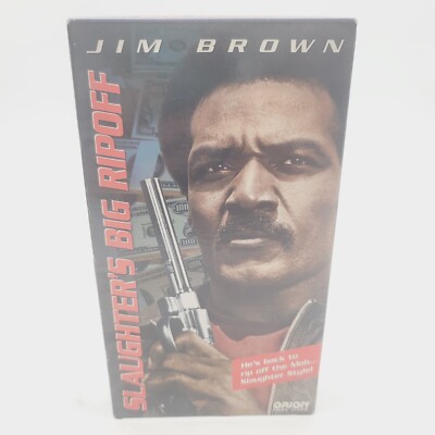 Slaughter Ripoff SLAUGHTER'S BIG RIP OFF VHS JIM BROWN ACTION ORION HOME VIDEO | eBay