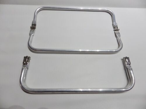 1 x 16&#034; Tubular Gladstone Type Bag Frame Bag Handbag Making Frames Hardware