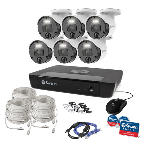 Swann MasterSeries 8 SWNVK876806AU NVR 4K HD Security Camera System