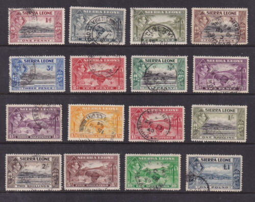 SIERRA LEONE Mint Used stamps - priced and sold as singles sets or groups QV-QE2 - Picture 32 of 41