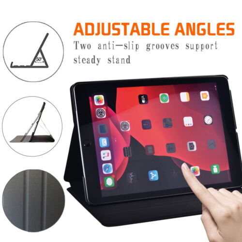 Leather Stand Cover Case+Bluetooth Keyboard For Apple iPad 23456789/Mini/Air/Pro - Picture 3 of 13