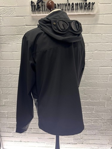 BNWT CP Company 002AC.P. Shell-R Goggle Jacket in Black - Size 54 / XXL. - Picture 7 of 12