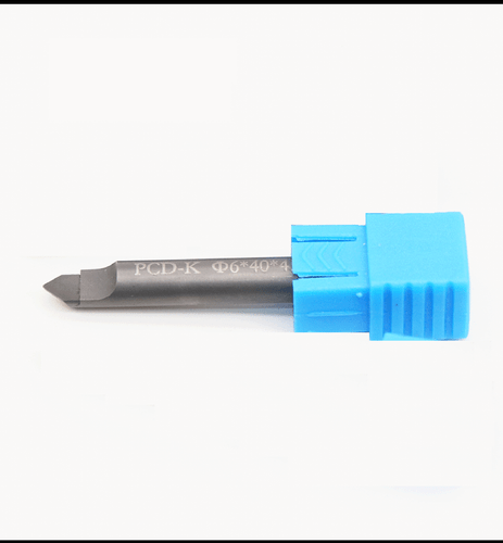1pc 6MM*90°*0.8mm Polycrystalline PCD Diamond CNC router bit Granite Stone - Picture 2 of 7